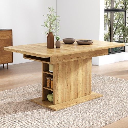 Extendable dining table - table,