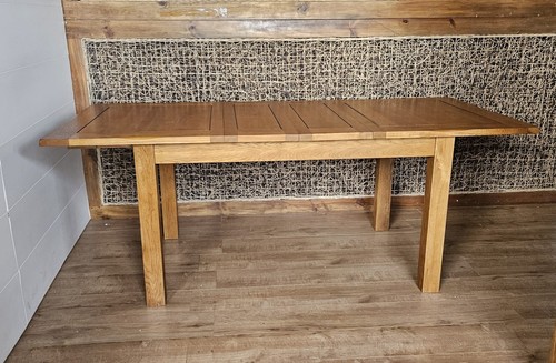Solid oak seater extending - solid,