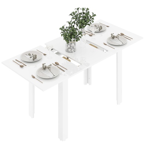 Homcom extendable dining - extendable,