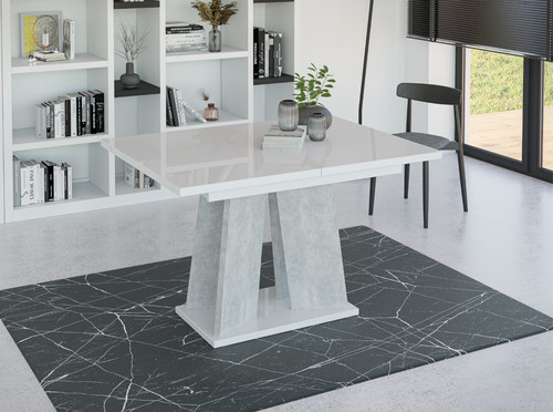Extendable dining table 120 - extendable,
