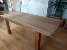 Solid Oak Extendable Dining